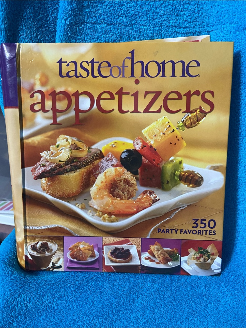 EUC - Taste of Home Appetizers Cookbook